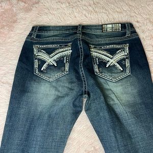 Grace in LA easy fit Boot cut jeans